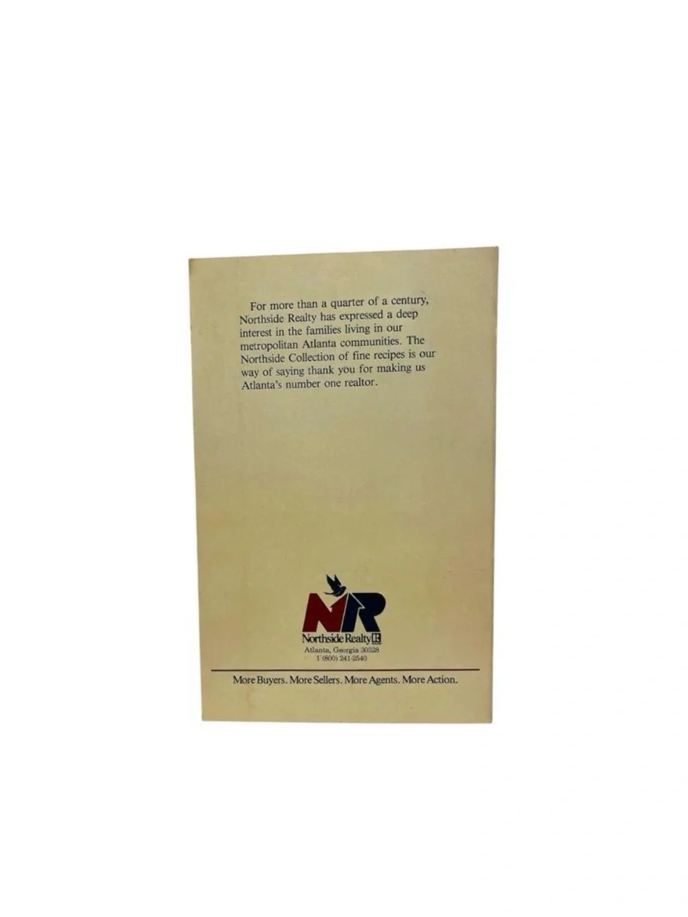 Vintage Cookbook Celebrity Recipes The Northside Realty Collection Atlanta GA